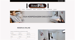 Desktop Screenshot of hotelfit.com.br